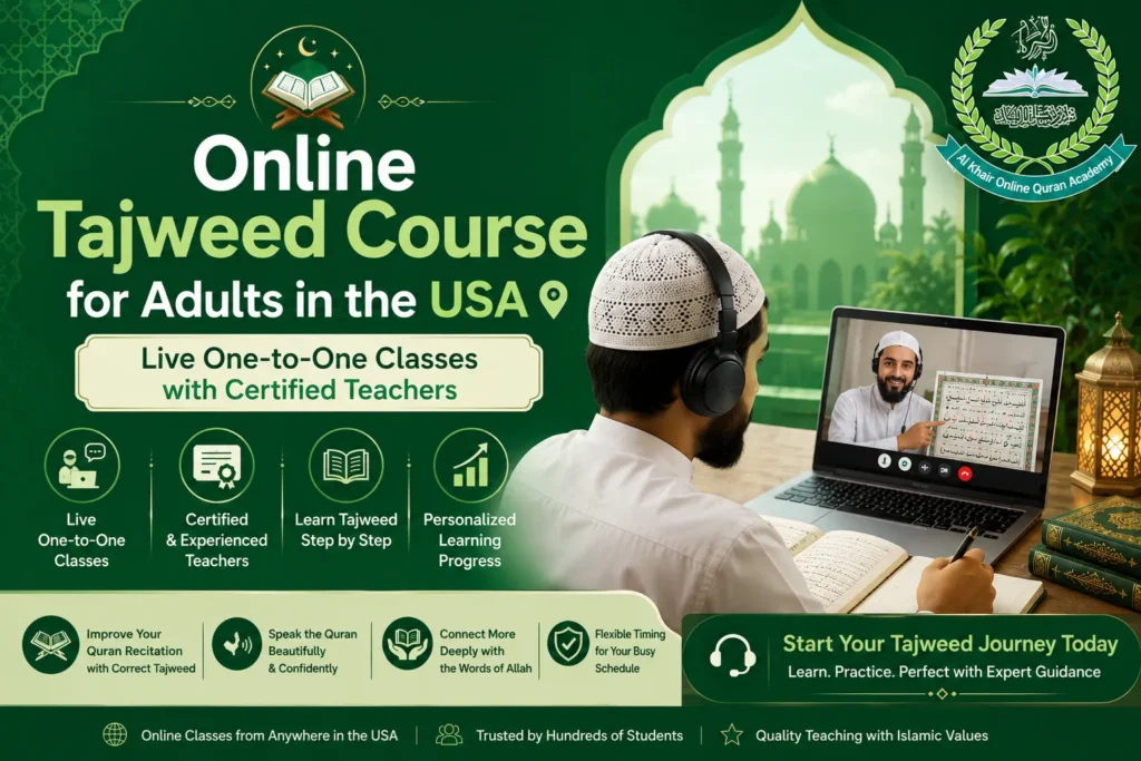 Online Tajweed Course for Adults