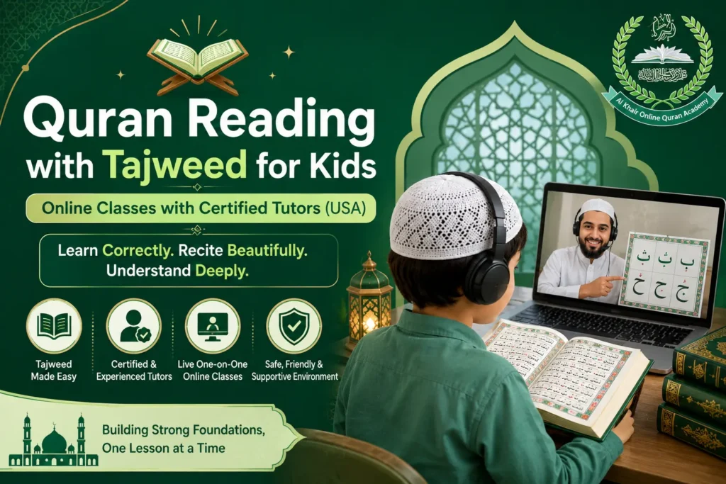 Quran Reading with Tajweed for Kids