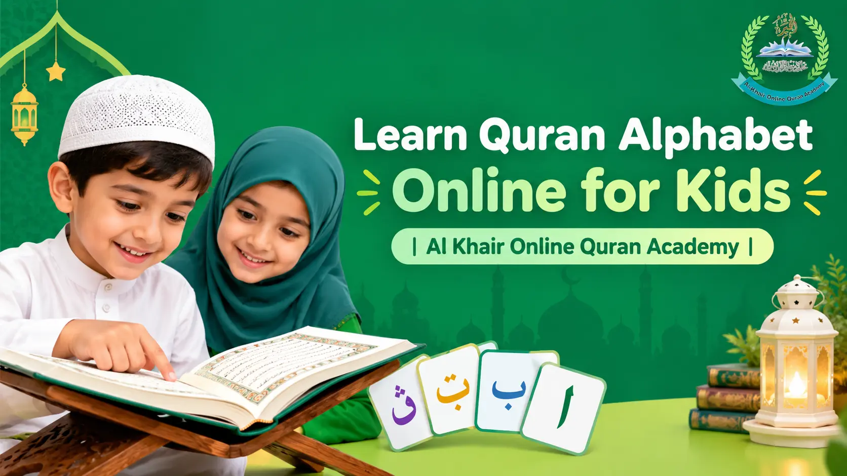 Learn Quran Alphabet Online for Kids